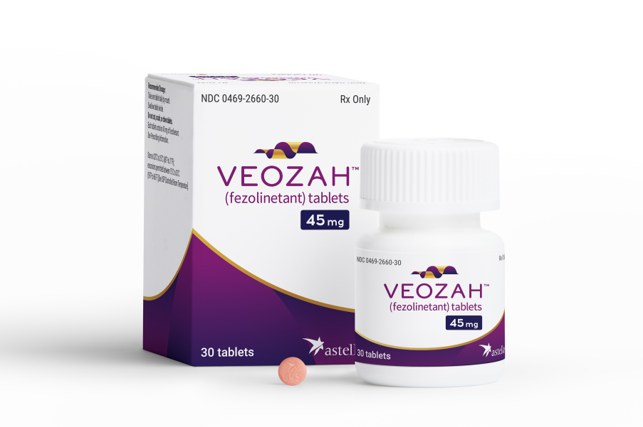 安斯泰来Veozah（fezolinetant），首个非激素治疗更年期潮热药物获批！