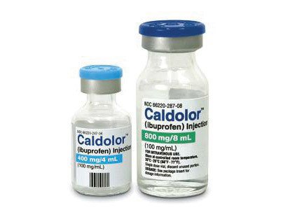 静脉注射布洛芬Caldolor获批，用于治疗婴儿发烧和疼痛