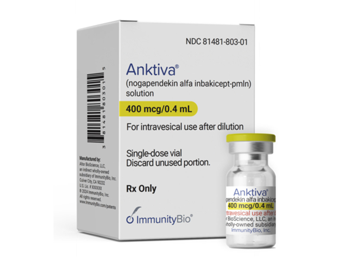 FDA批准Anktiva与卡介苗联用治疗NMIBC